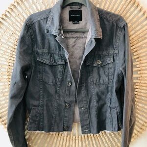 Cotton On Denim jacket custom cropped